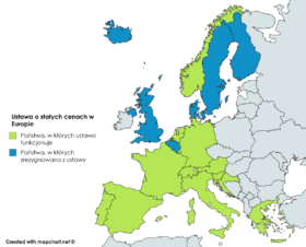 Ustawa o stałej cenie książki w krajach Europy.