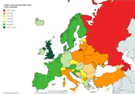 Stopień równouprawnienia osób LGBT w krajach Europy.
