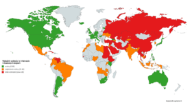 Wskaźniki wolności w Internecie w badanych krajach.